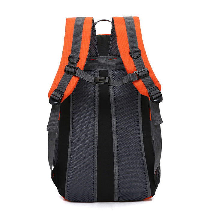 USB rechargeable bag 2021 new double shoulder bag male large capacity outdoor mountaineering bag women sports leisure travel bag - Blue Force Sports