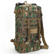 Multi-function Travel Bag 50L Outdoor Bag Shoulder Bag Outdoor Backpack Sports Bag - Blue Force Sports
