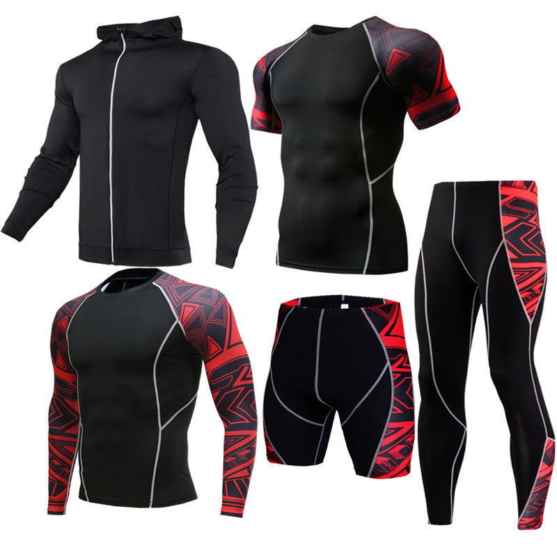 Sportswear quick-drying running suit - Blue Force Sports