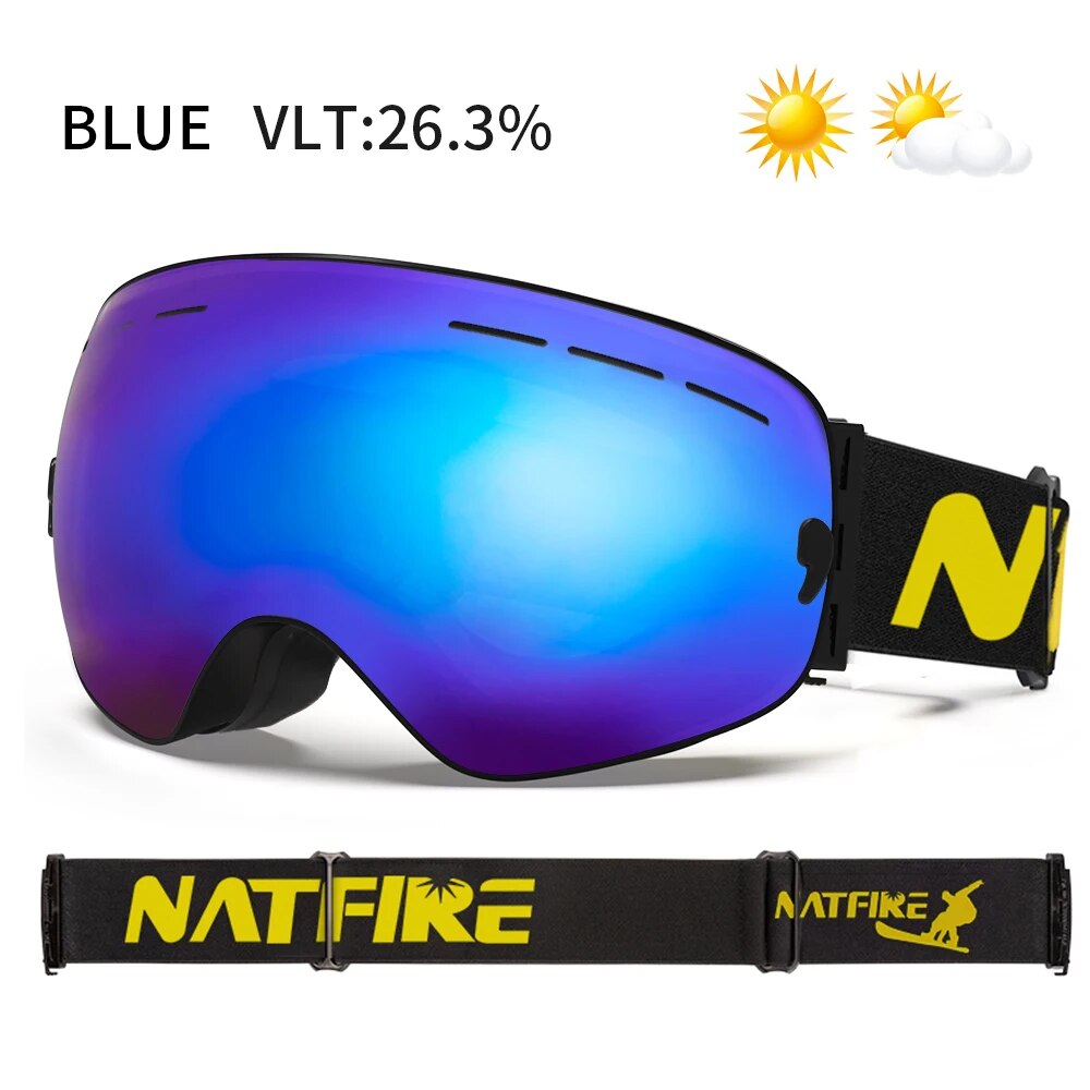 Skibrillen mit ultimativer Leistung: Klare Sicht, sicheres Skifahren