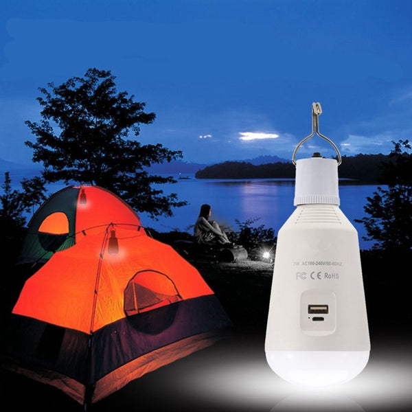 Mini Portable Led Portable Hook Lamp, Outdoor Camping Tent, Camping Multifunctional Lighting Bulb - Blue Force Sports