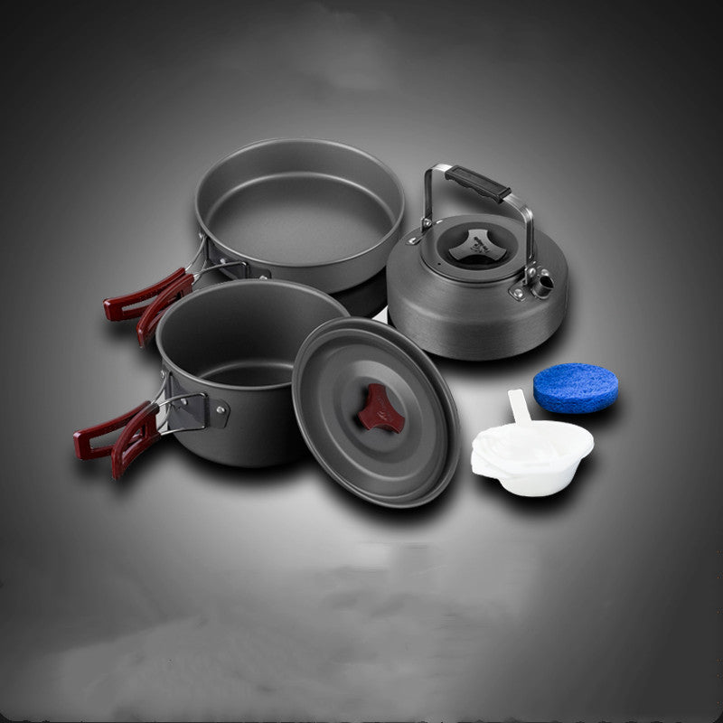 Picnic cookware set camping pot set camping pot - Blue Force Sports