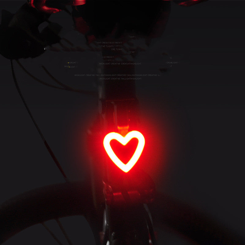 USB Rechargeable Bicycle Warning Tail Light - Blue Force Sports