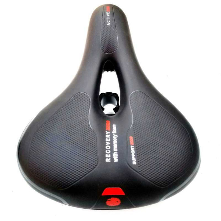 Mountain bike seat cushion with taillight - Blue Force Sports