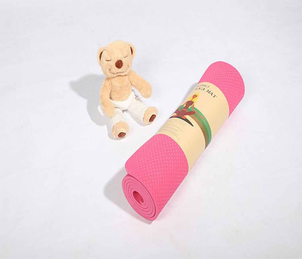 Beginner Yoga Mat - Blue Force Sports