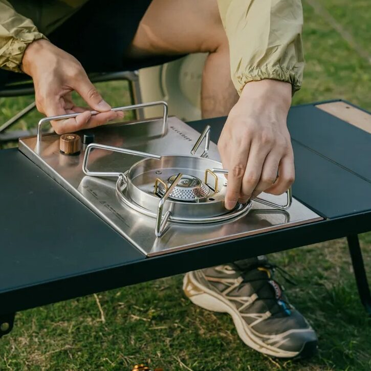 Tragbarer Camping-Klapptisch