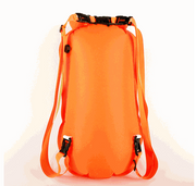 Double Airbag Swimming Buoy Floating Mark Detachable Shoulder Waterproof Backpack - Blue Force Sports