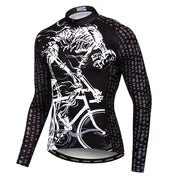 Riding Bicycle Jersey Long Sleeve Cycling Jersey - Blue Force Sports