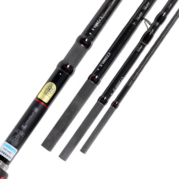 Traveling Portable Multi Section Fishing Rod - Blue Force Sports