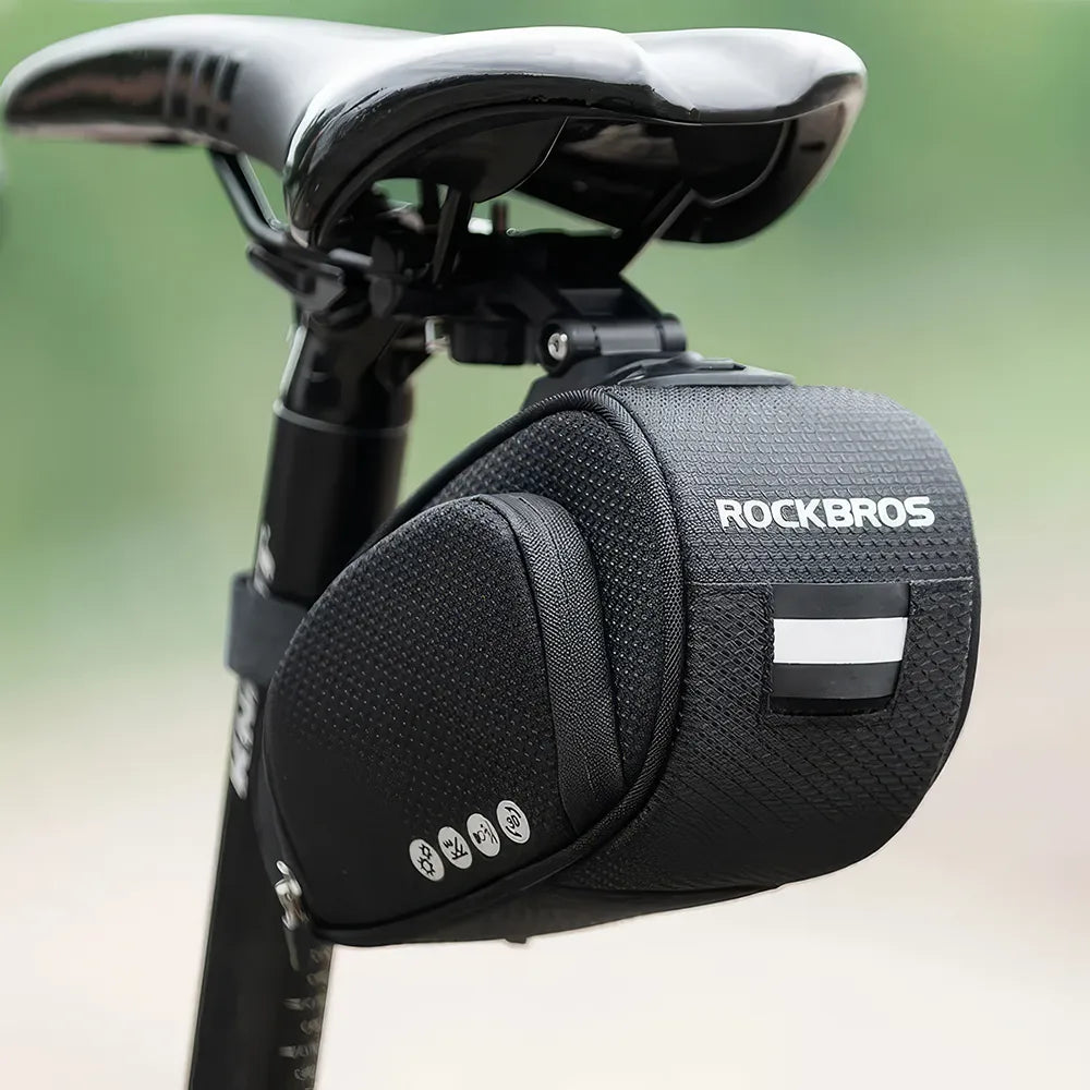 Bolsa impermeable para sillín de bicicleta