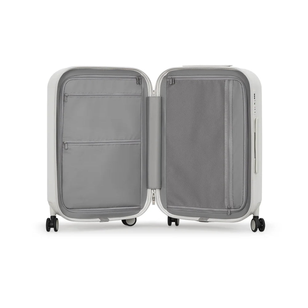 Hartschalen-Trolley mit Getränkehalter und Handyhalter – Reisen Sie leicht und clever