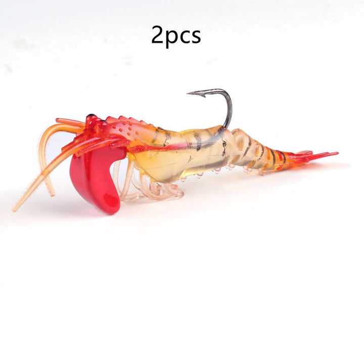 Bionic Luya Luminous 12g 7cm Shrimp Bait - Blue Force Sports