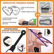 Pull Rope Elastic Fitness Home Resistance Training - Blue Force Sports