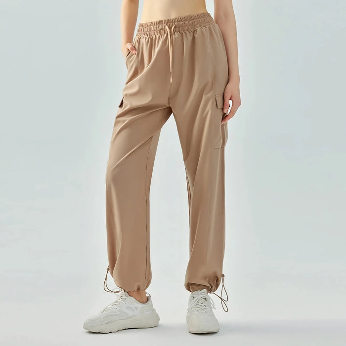 Leichte Jogginghose für Damen – Locker sitzende Sport-Laufhose mit Kordelzug, S-5XL, Workout-Jogginghose