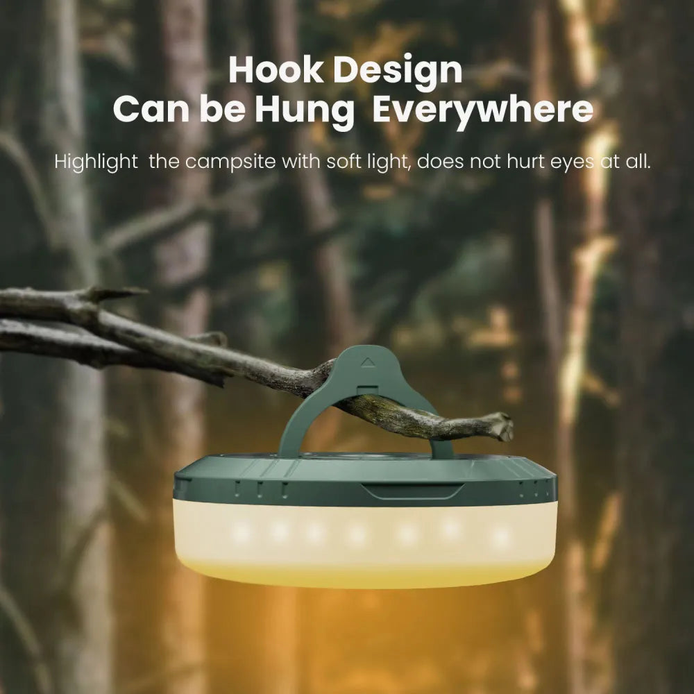10 m LED Camping Light Strip with Rechargeable Battery