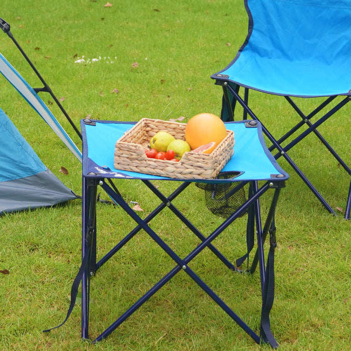 New Outdoor Mini Folding Cloth Table - Blue Force Sports