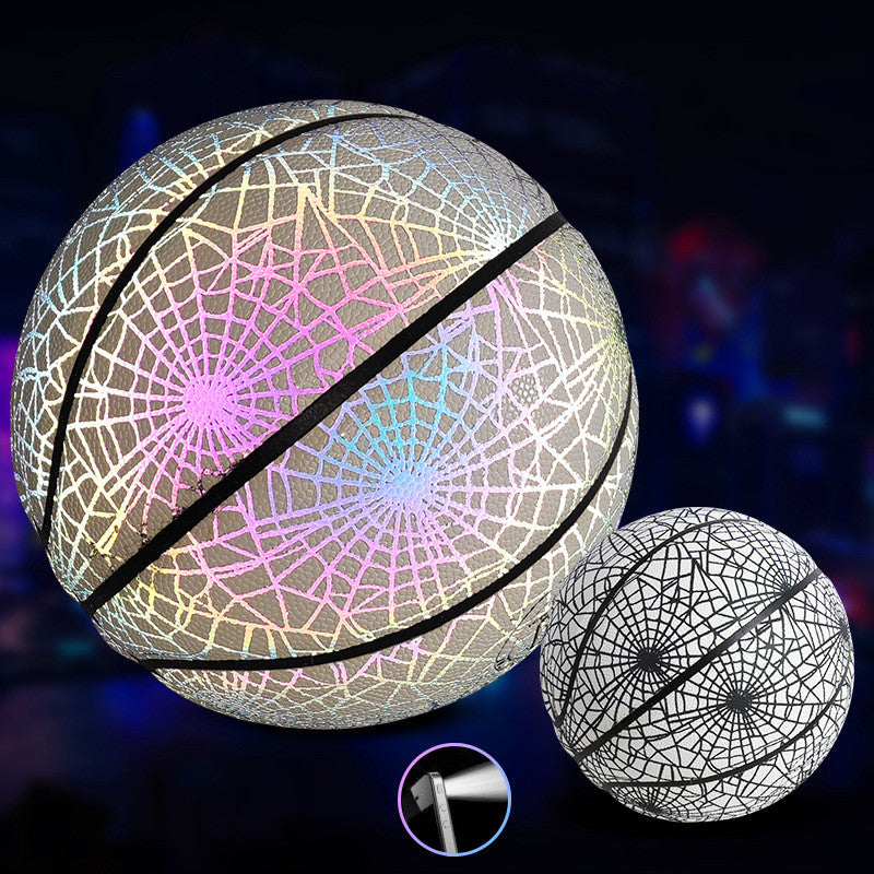 Glowing fluorescent basketball - Blue Force Sports
