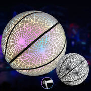 Glowing fluorescent basketball - Blue Force Sports