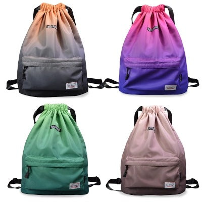 Drawstring bag travel backpack men and women waterproof - Blue Force Sports