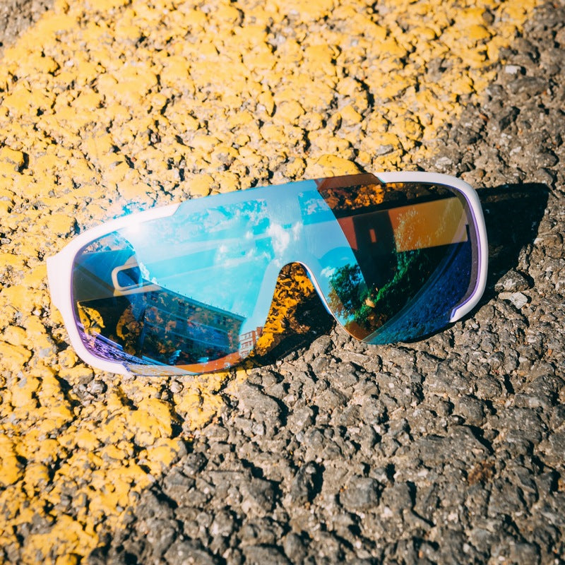 Fully Coated Bicycle Goggles Can Be Equipped With Close - Blue Force Sports