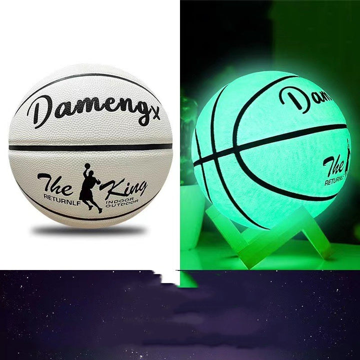 Luminous Luminous Basketball PU Soft Leather Outdoor Wear-resistant And Non-slip - Blue Force Sports