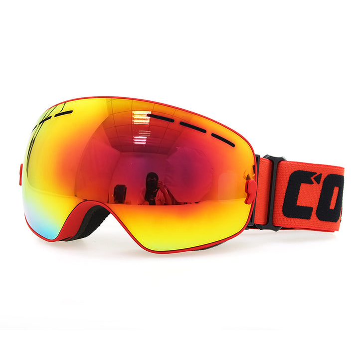 Double anti-fog ski goggles - Blue Force Sports