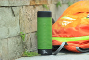 Mini Bicycle Outdoor Bluetooth Speaker Card Radio Flashlight Stereo Handsfree Call Loudspeaker - Blue Force Sports