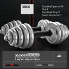 Men's Home Electroplating Pure Iron Barbell Set - Blue Force Sports