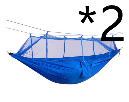 Mosquito Net Hanging Hammock - Blue Force Sports