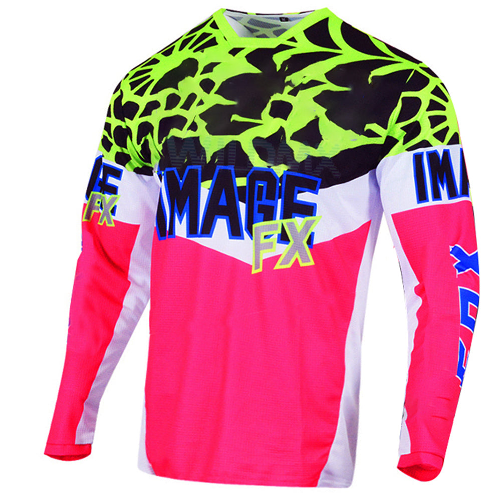 Short Sleeved Cycling Jersey Suit Summer Road Bike Cycling Shirt Mens Breathable - Blue Force Sports
