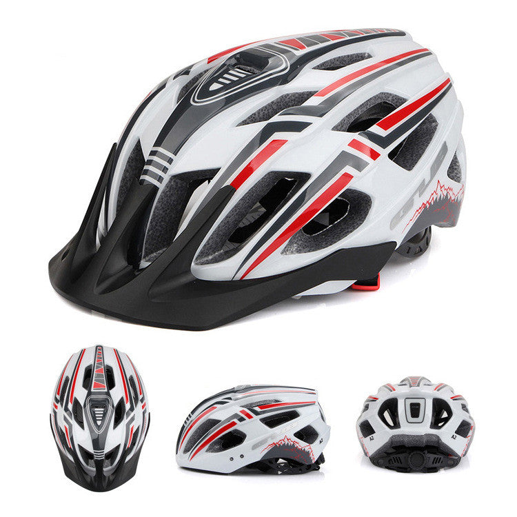 Helmet With Taillight USB Charging Helmet - Blue Force Sports