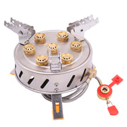 Camping Stove 7-burner Outdoor Stove - Blue Force Sports
