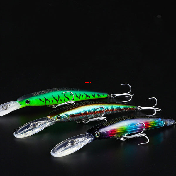 Floating Suspended Minnow Bait Long Shot Bait - Blue Force Sports