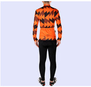 Long-sleeved autumn and winter men's bicycle top - Blue Force Sports
