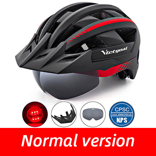 Driving helmet LED USB rechargeable bicycle helmet - Blue Force Sports