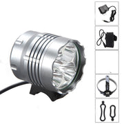 LED Mountain Bike Headlight 5T6 Bicycle Light - Blue Force Sports