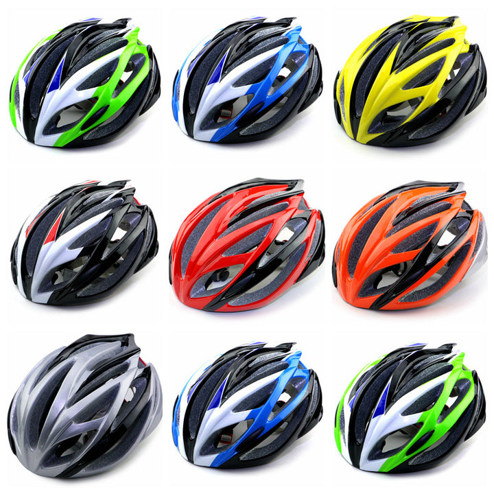 Bicycle integrated helmet - Blue Force Sports