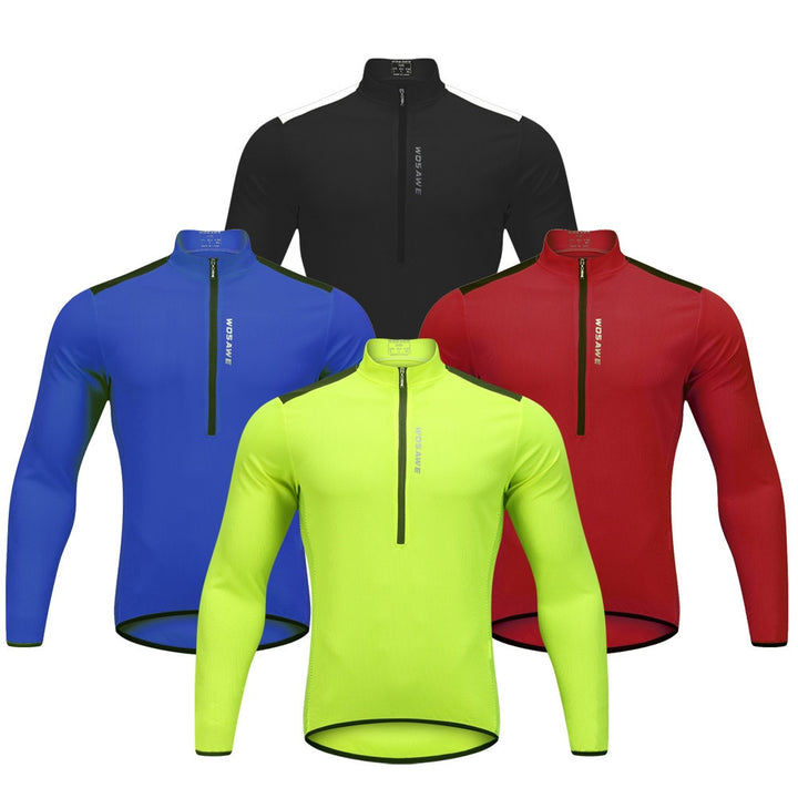 Breathable and quick-drying cycling long-sleeved shirt - Blue Force Sports