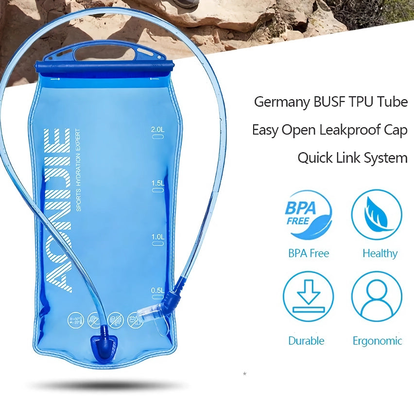 Trinkblase Wasserreservoir für einen aktiven Lebensstil