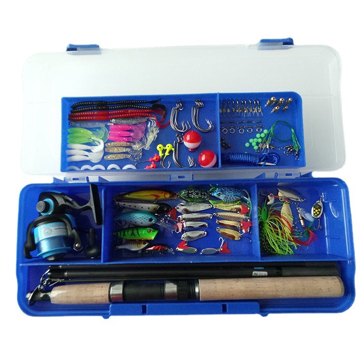 Portable Lure Rod Fishing Lure Box Set - Blue Force Sports