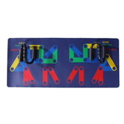 9 in 1 Push Up Rack Training Board ABS abdominal Muscle Trainer Sports Home Fitness Equipment for body Building Workout Exercise - Blue Force Sports