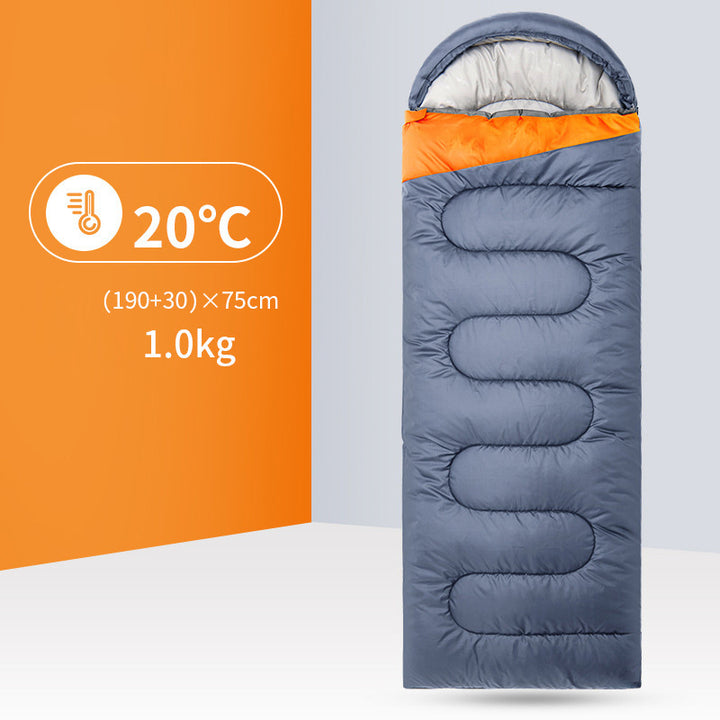 Outdoor Camping Portable Warm Trip Sleeping Bag - Blue Force Sports