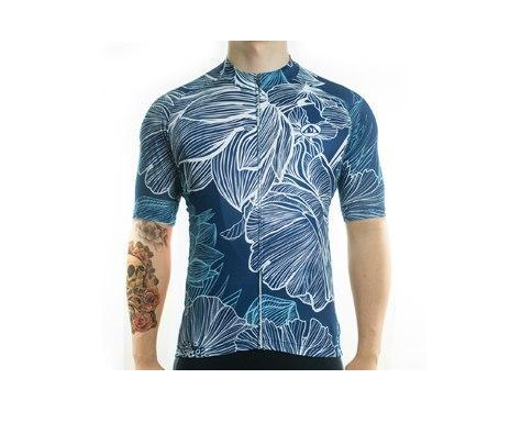 Cycling Jersey - FlourishBlue - Blue Force Sports