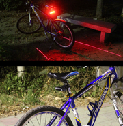 Mountain Bike Charging LED Cycling Equipment - Blue Force Sports