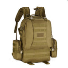 50L outdoor backpack backpack camping travel backpack combination large capacity backpack luggage bag - Blue Force Sports