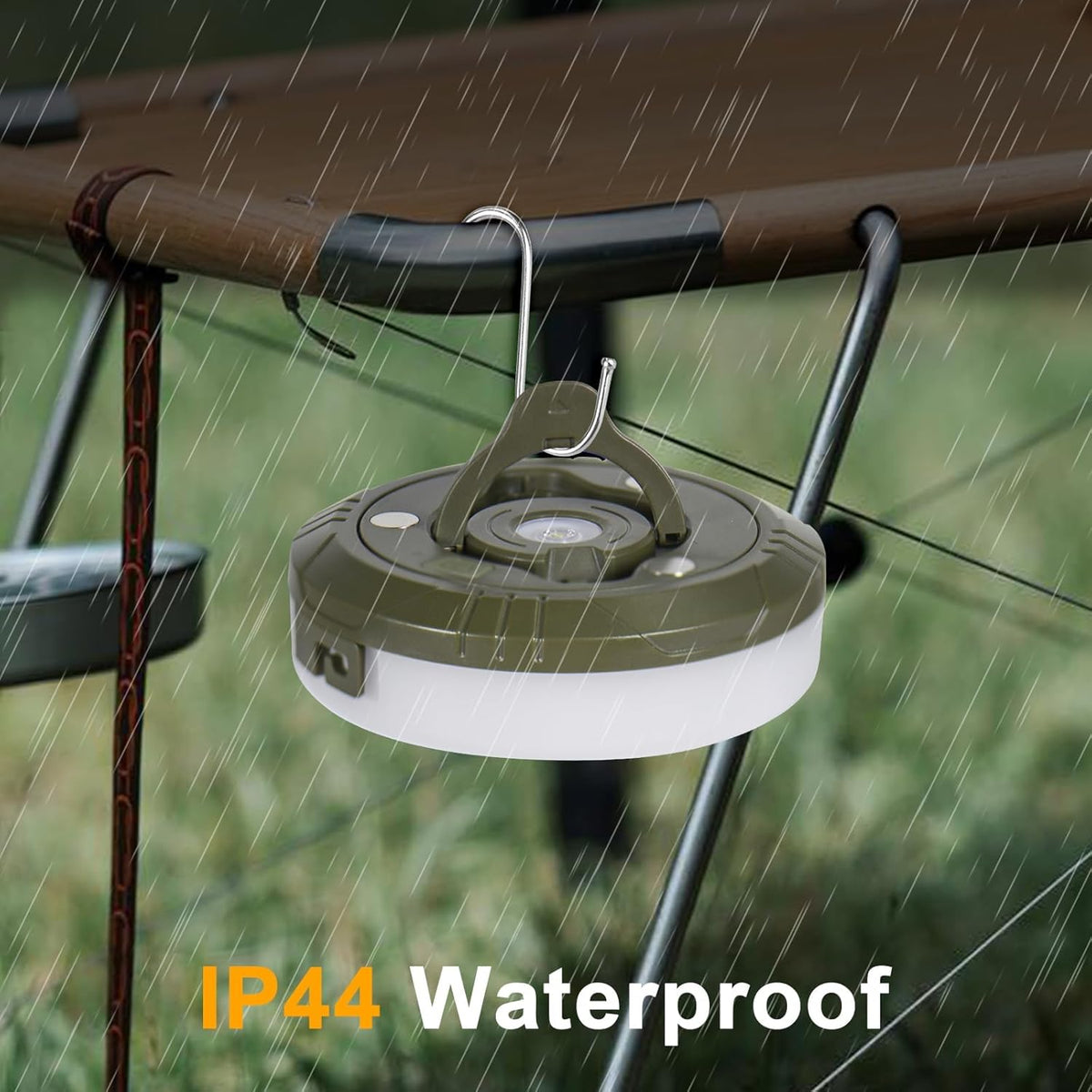 10 m LED Camping Light Strip with Rechargeable Battery