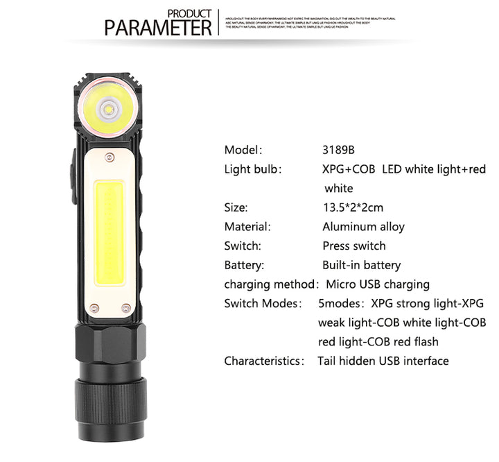 Car inspection light - Blue Force Sports