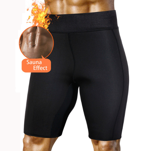 Sauna Sweat Fitness Slimming Men Shorts Body Shaper - Blue Force Sports