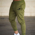 Sport European and American fitness printed casual trousers - Blue Force Sports