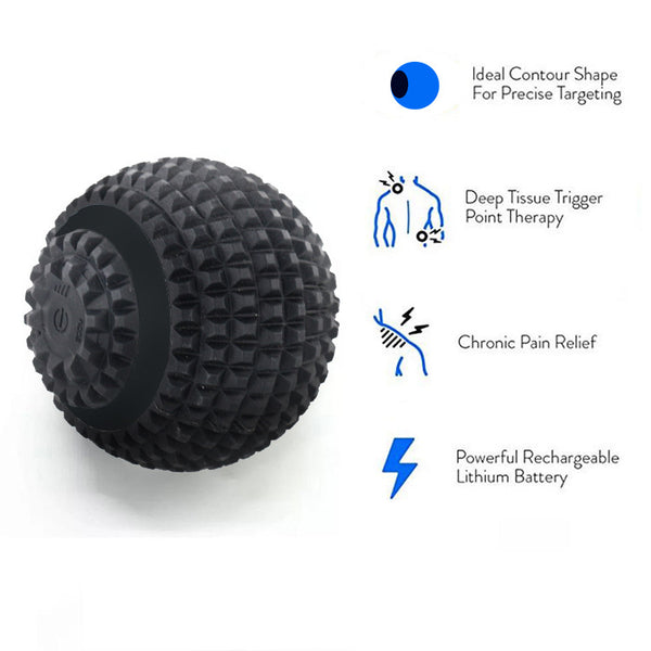 Electric Massage Ball Four-Speed Vibrating Massage Ball - Blue Force Sports